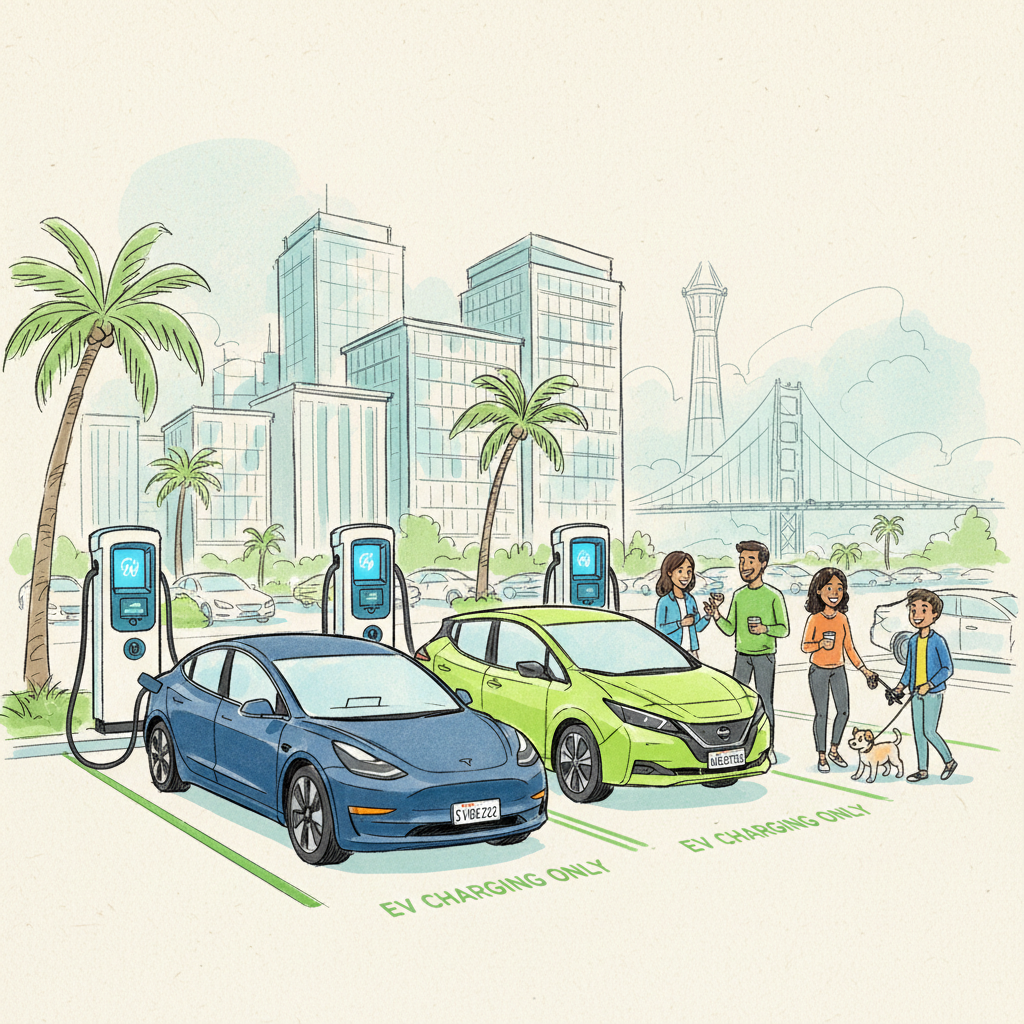 SF EV Sales Dip — But Clean Transit Push Continues
