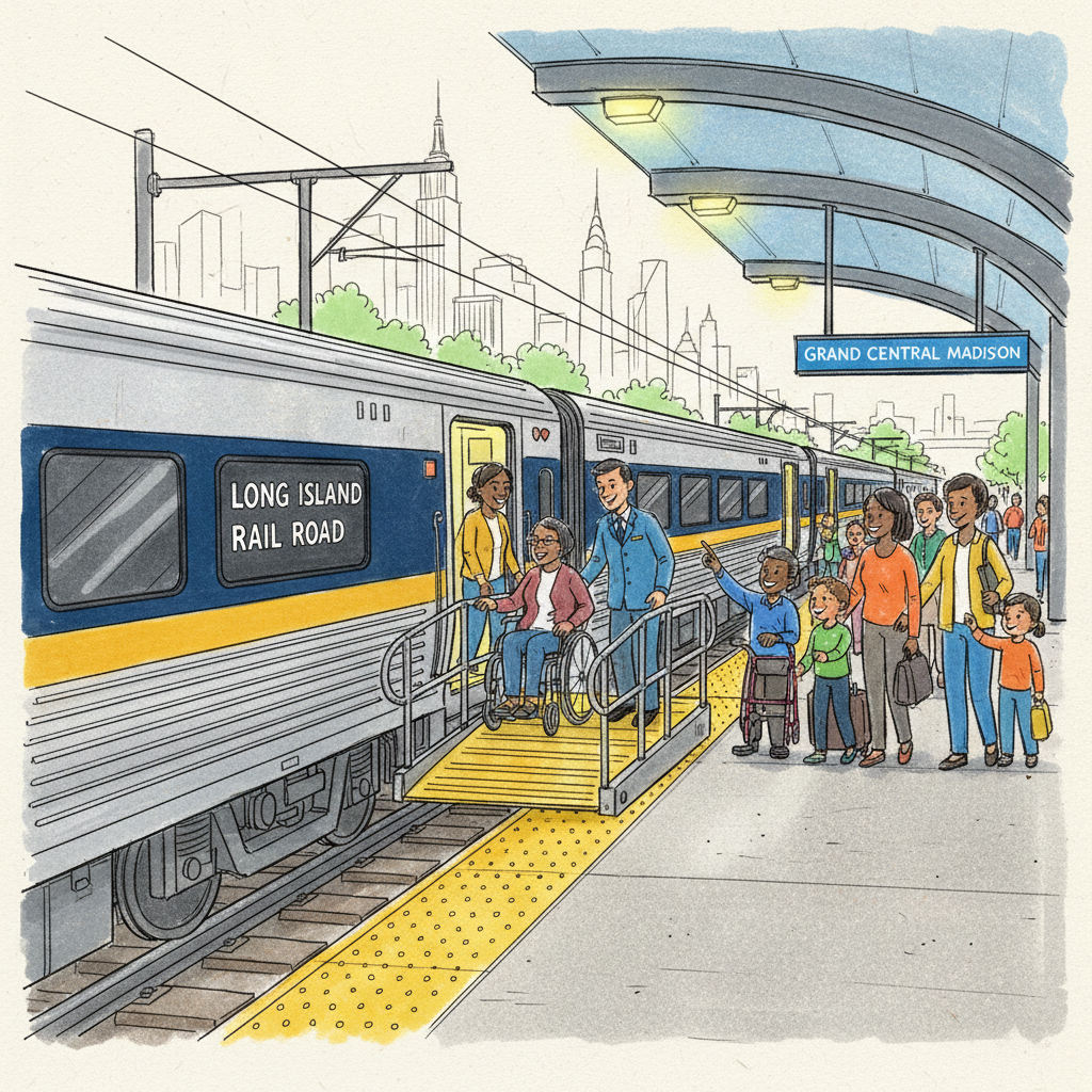 NYC LIRR Launches 24/7 Accessibility Support