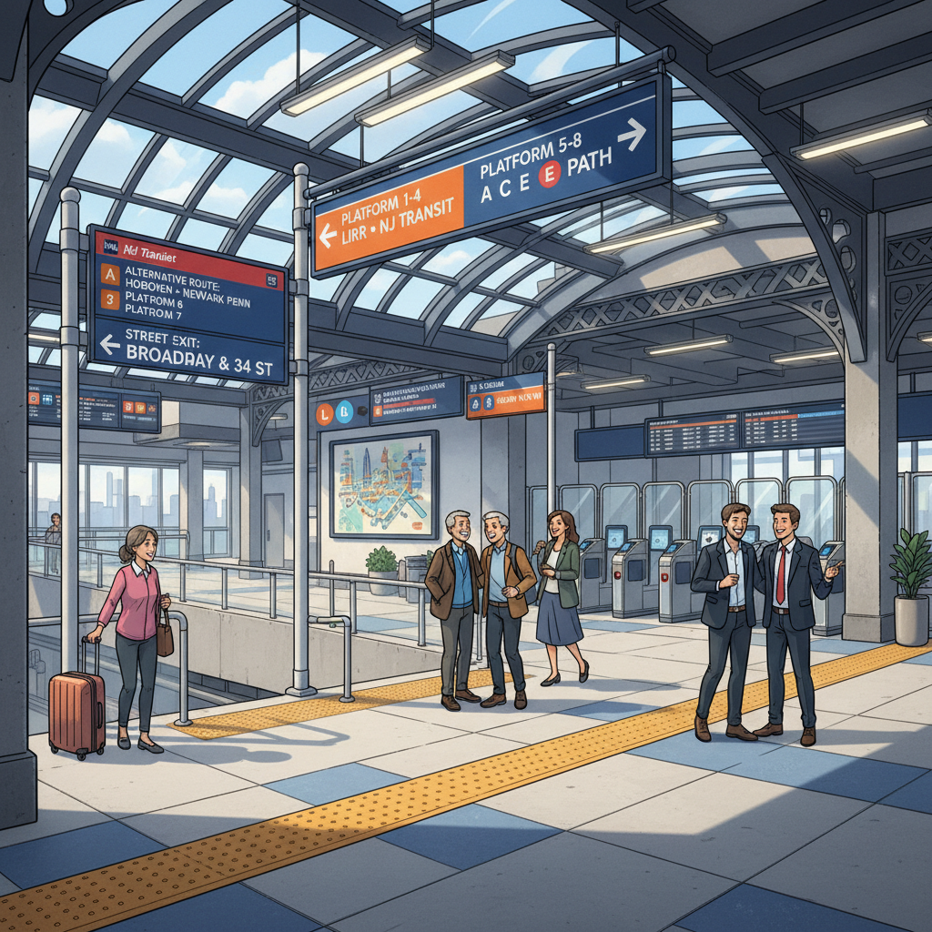 NYC Concourse Cleaning Keeps Transit Safe