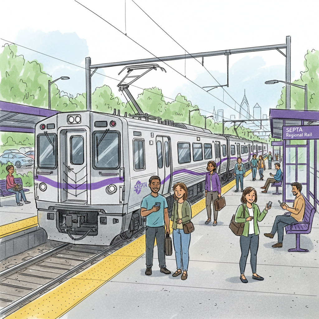 Philadelphia Regional Rail Back on Track After Weather