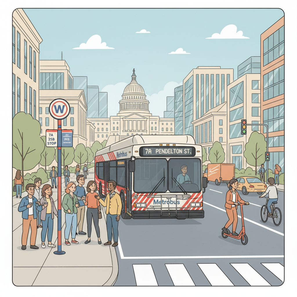 DC-Maryland-Virginia Bus Stop Closure Sparks Smarter Routing