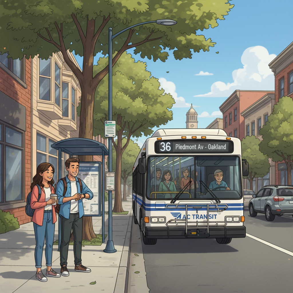 SF Bay Area Line 36 Adapts Service for One Hour