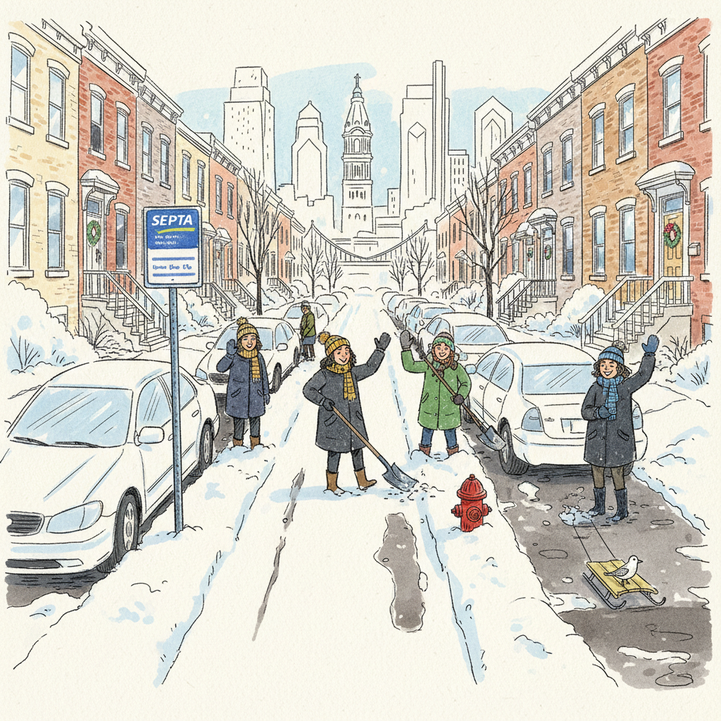 Philadelphia Digs Out — Transit Access Improving