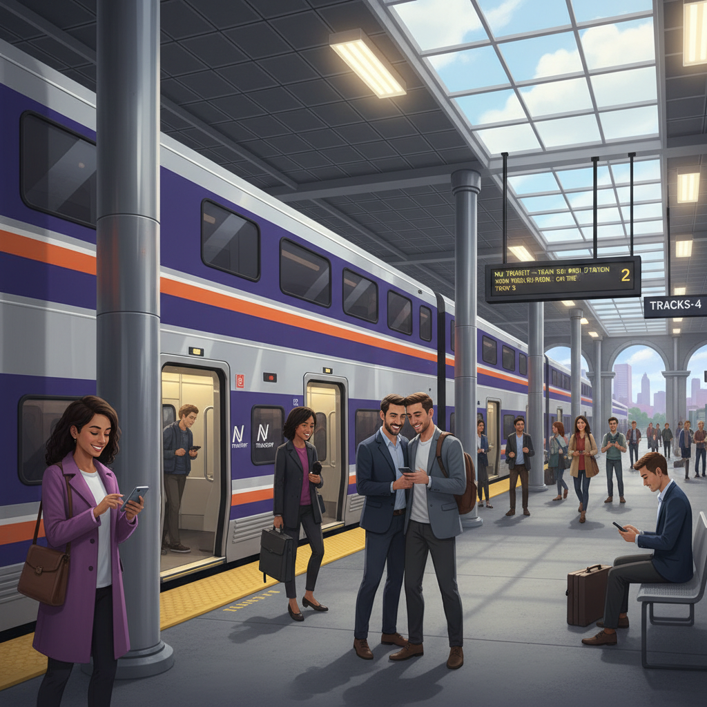 NYC-NJ Transit App Helps Riders Navigate Smarter