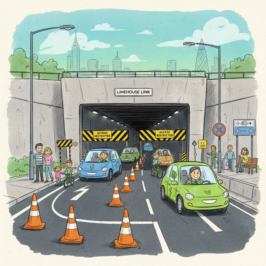 Limehouse Link Closes — East London Adapts Routes