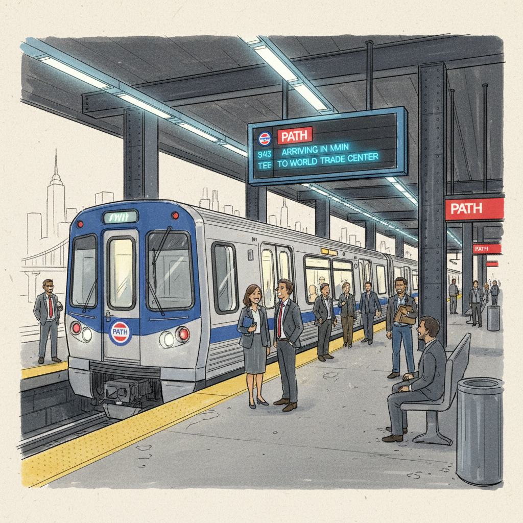 NYC PATH Stations Adapt Platforms for Safety Work