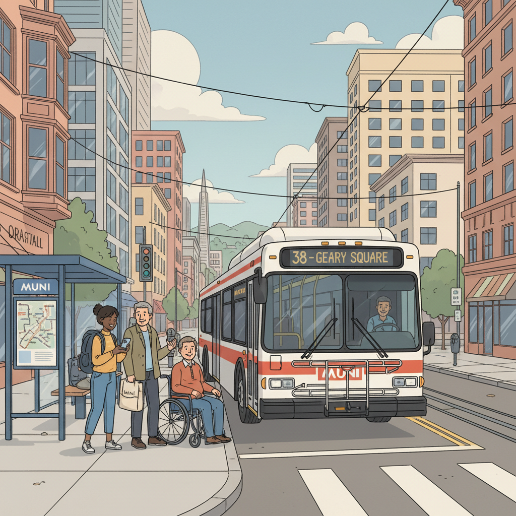 SF Bay Area Line 12 Adapts to Brief Service Issue