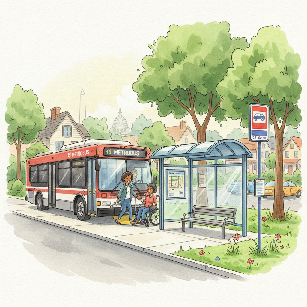 WMATA Relocates Bus Stop to Improve DC-MD-VA Transit