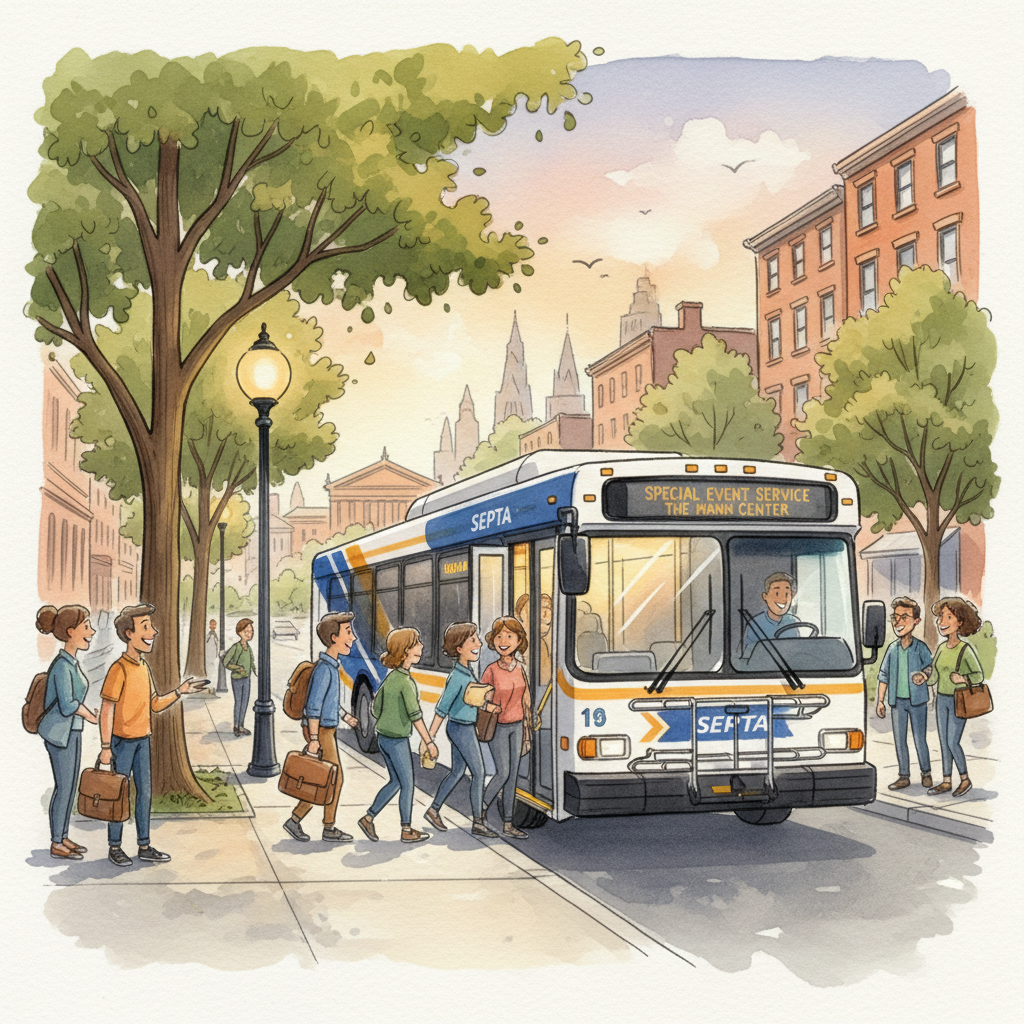 Philadelphia SEPTA Adds Mann Loop Concert Shuttle