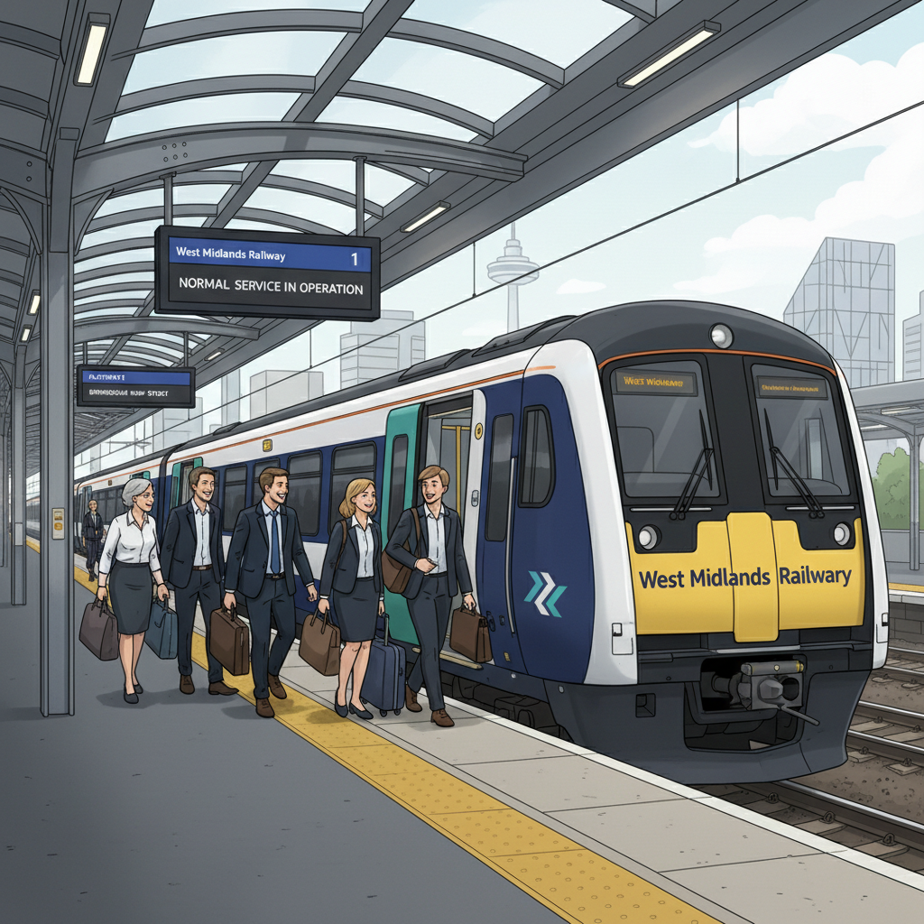 West Midlands Rail Restored After Track Incident