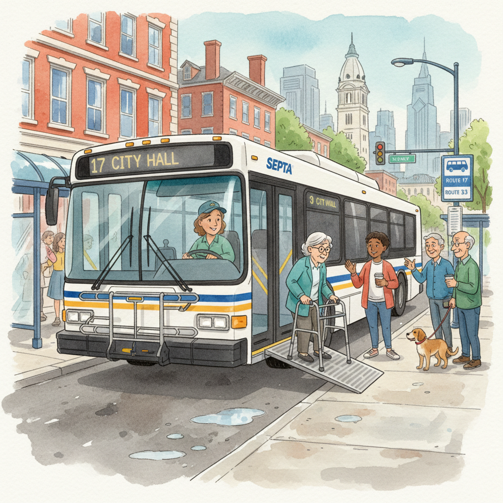 Philadelphia SEPTA Honors Seniors on National Day