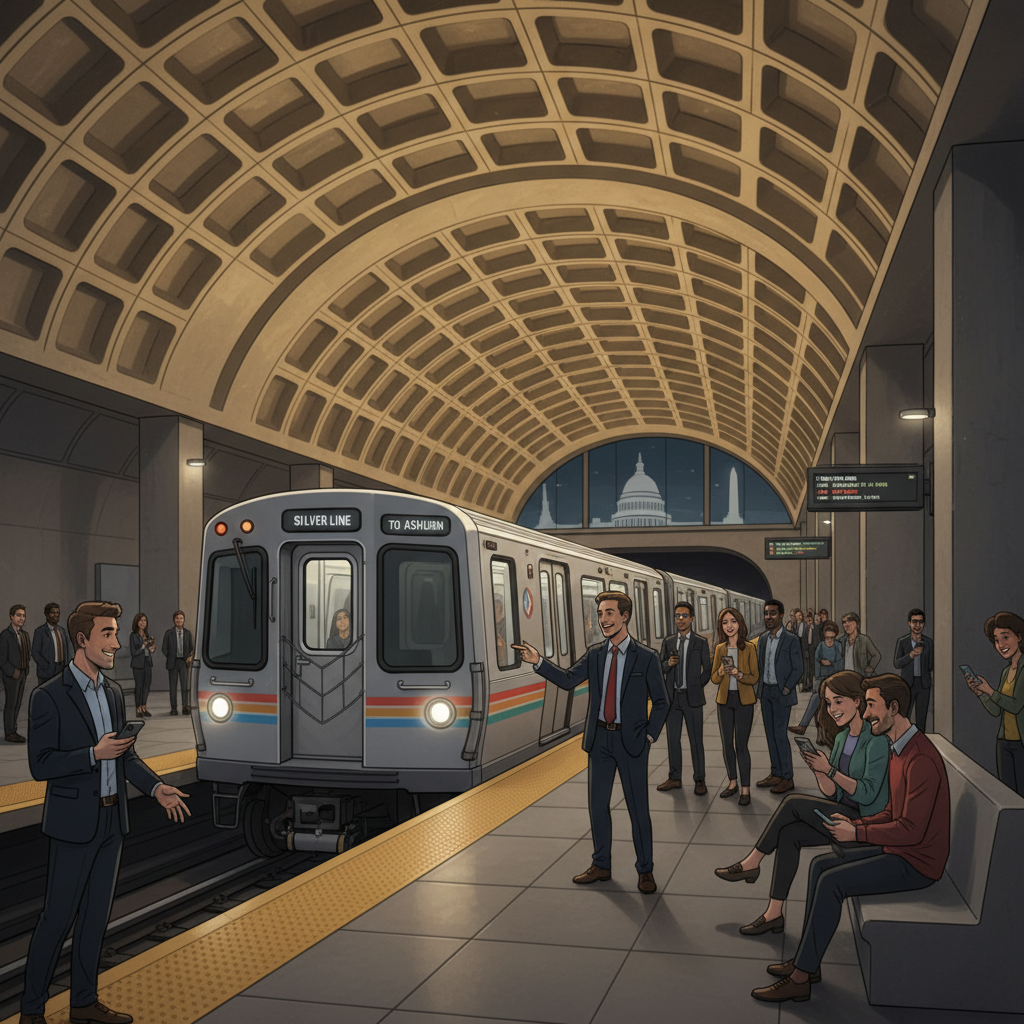 DC-Maryland-Virginia Metro Running Smoothly Today