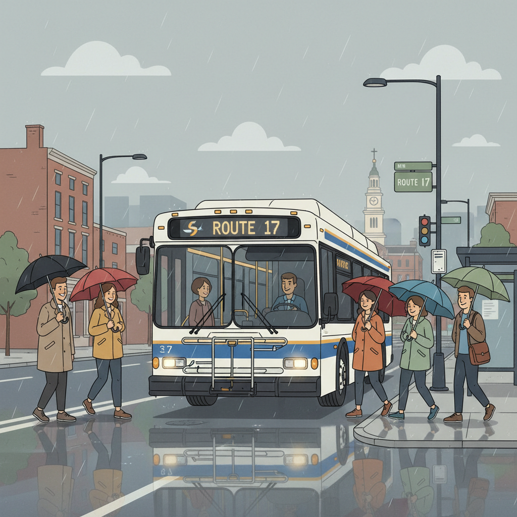 Philadelphia Rain Brings Slower Commutes — But Sunshine Ahead