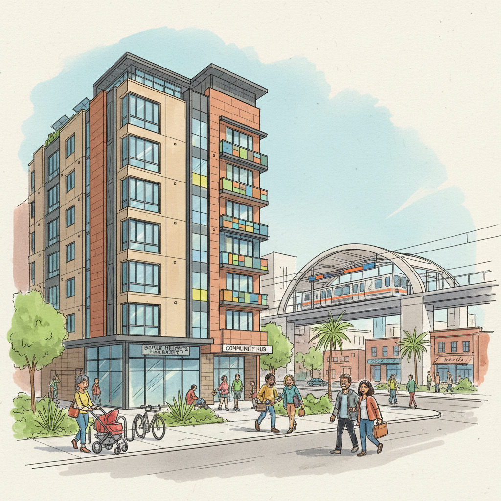 LA Metro Turns Transit Land Into Affordable Homes