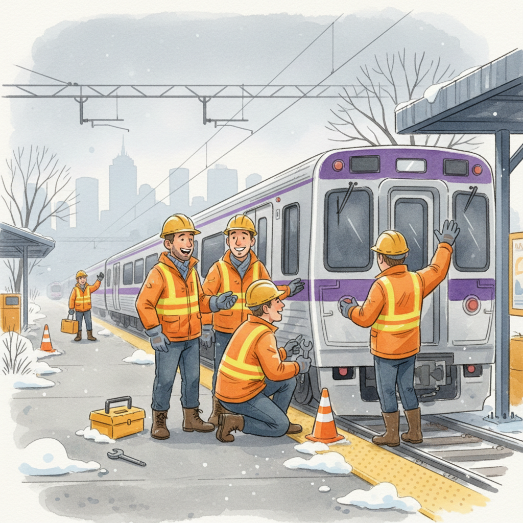 Boston Train Breakdown Sparks Swift Repair Response