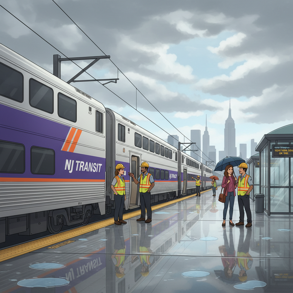 NYC-NJ Transit Restored in 12 Hours After Storm