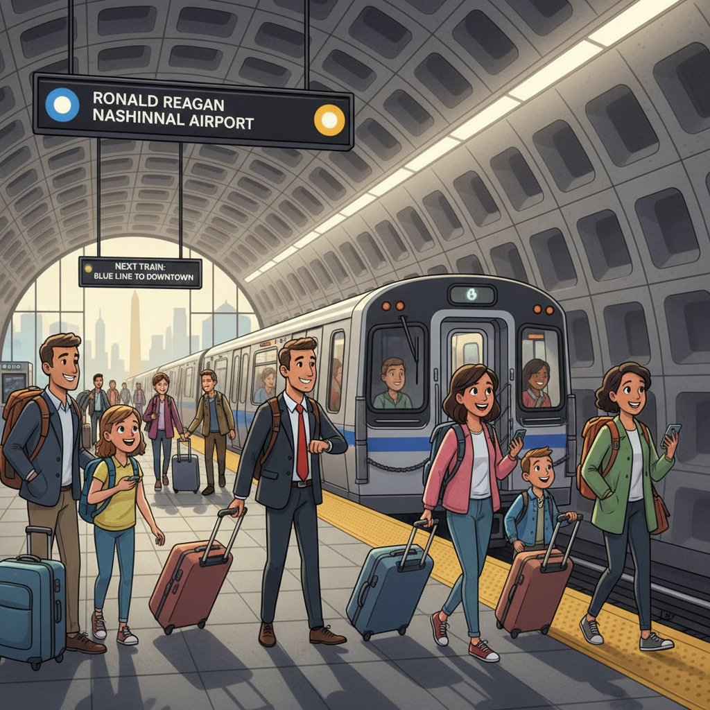 DC-Maryland-Virginia Metro Offers Smart Airport Travel Option