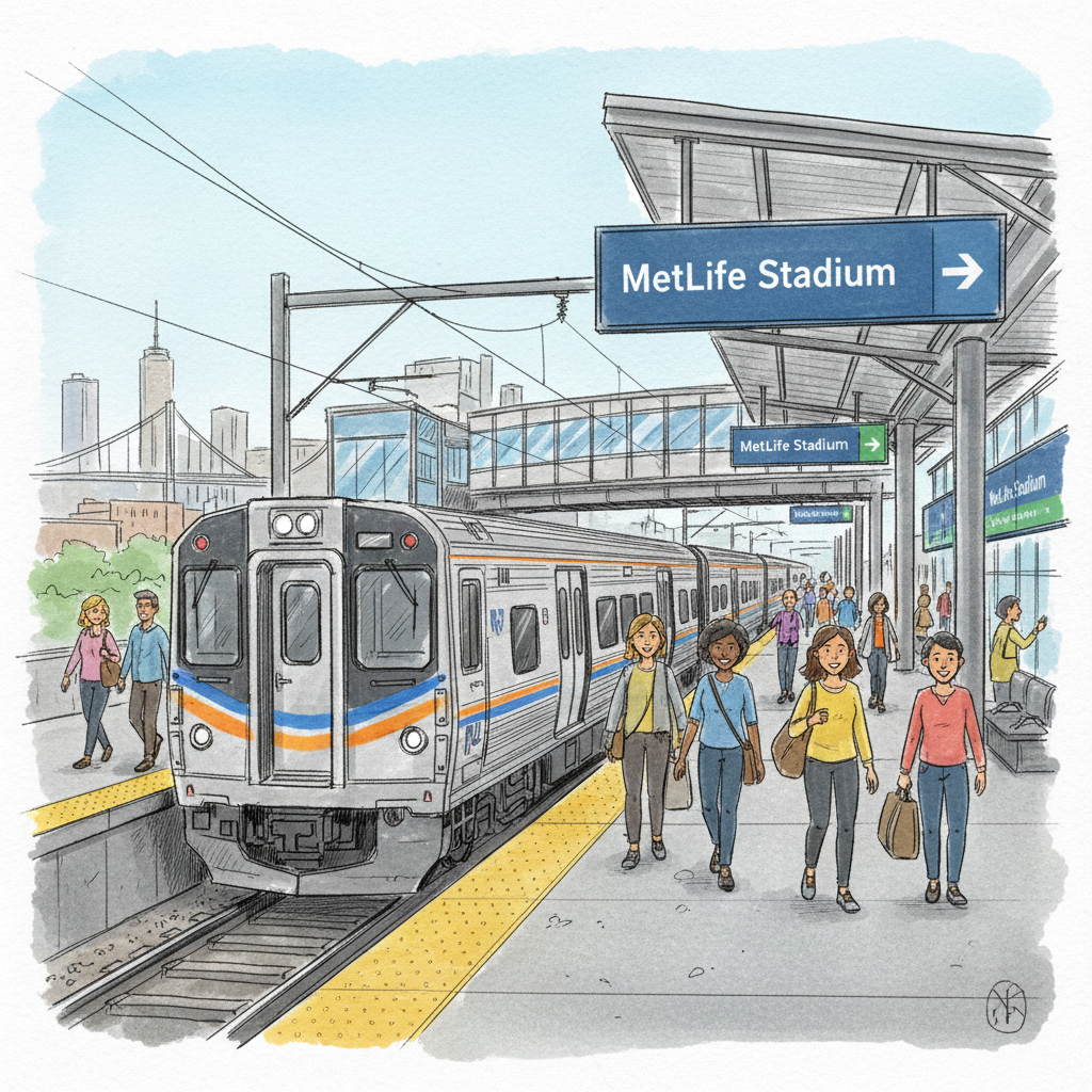 NYC-NJ Transit Adds MetLife Stadium Trains