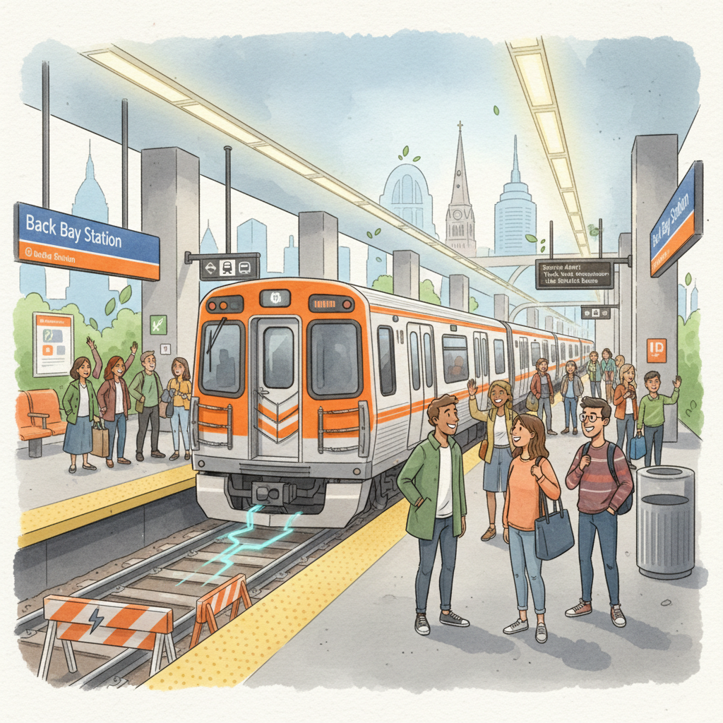 Boston Orange Line Upgrades Track for Safer Service