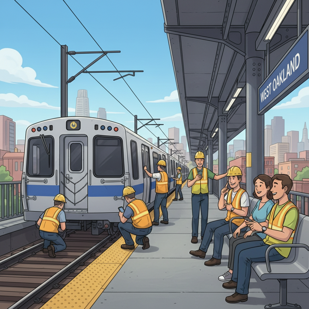 SF BART Breakdown Spurs Quick Network Adaptation