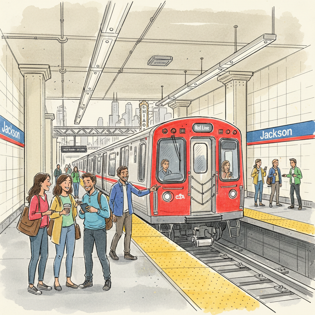 Chicago CTA Works to Restore Jackson Station Access