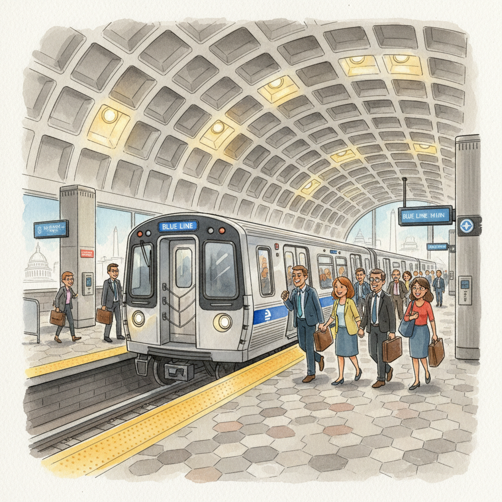 DC-Maryland-Virginia Blue Line Stations Celebrate 45 Years