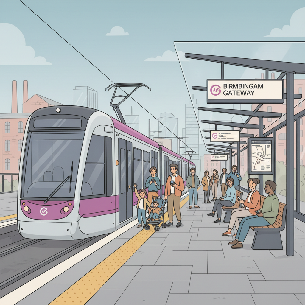 West Midlands Metro Adjusts Service as Network Evolves