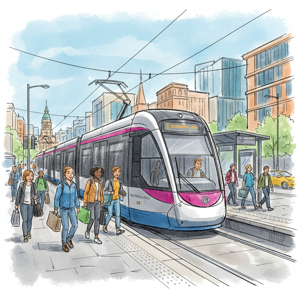 West Midlands Metro Back on Track After Disruption