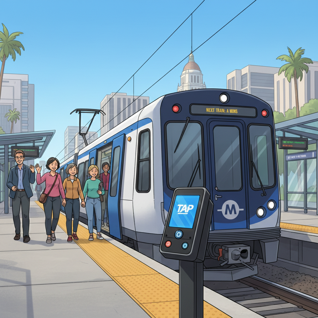 LA Metro Expands TAP-to-Exit to Improve Fare System