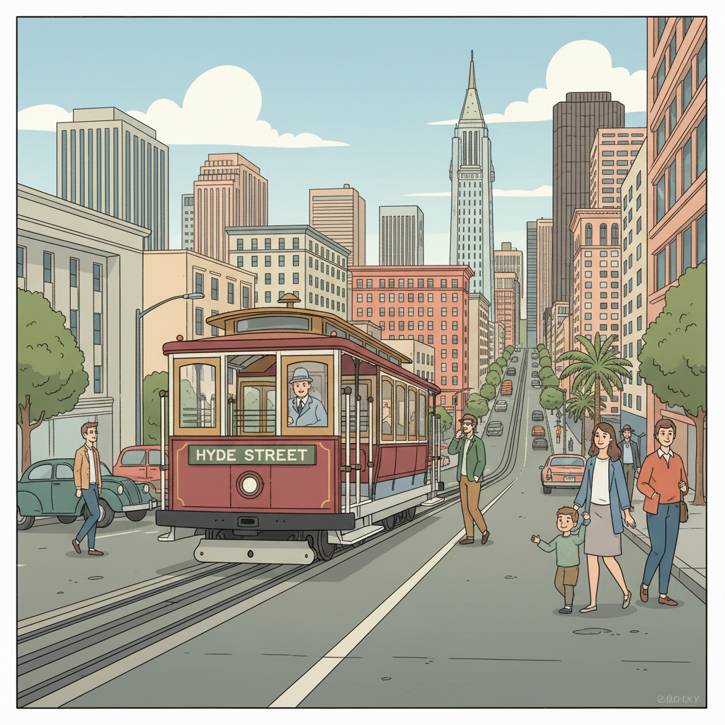 SF Cable Cars Back Rolling After Traffic Jam