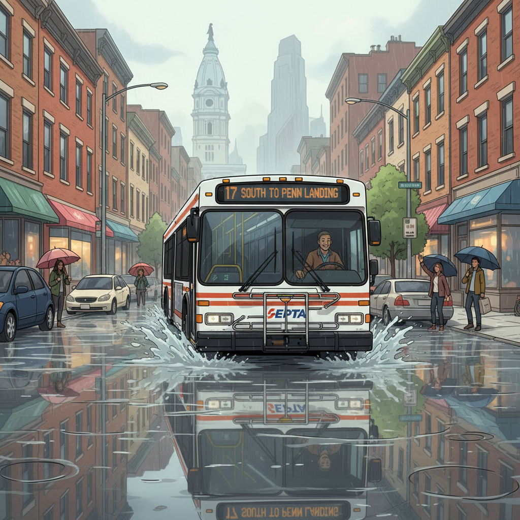 North Philly Water Break — Crews Work to Restore Mobility