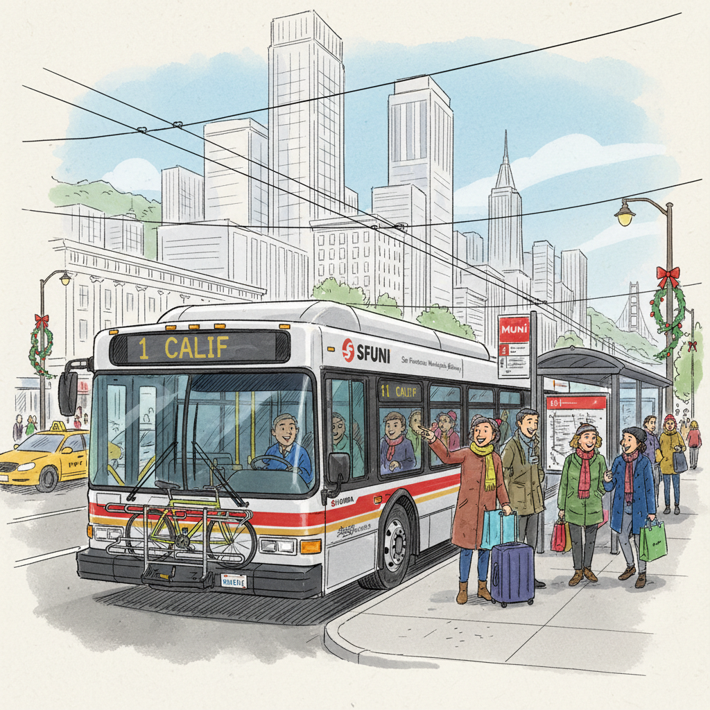SF Transit Adapts Service for Thanksgiving Travel
