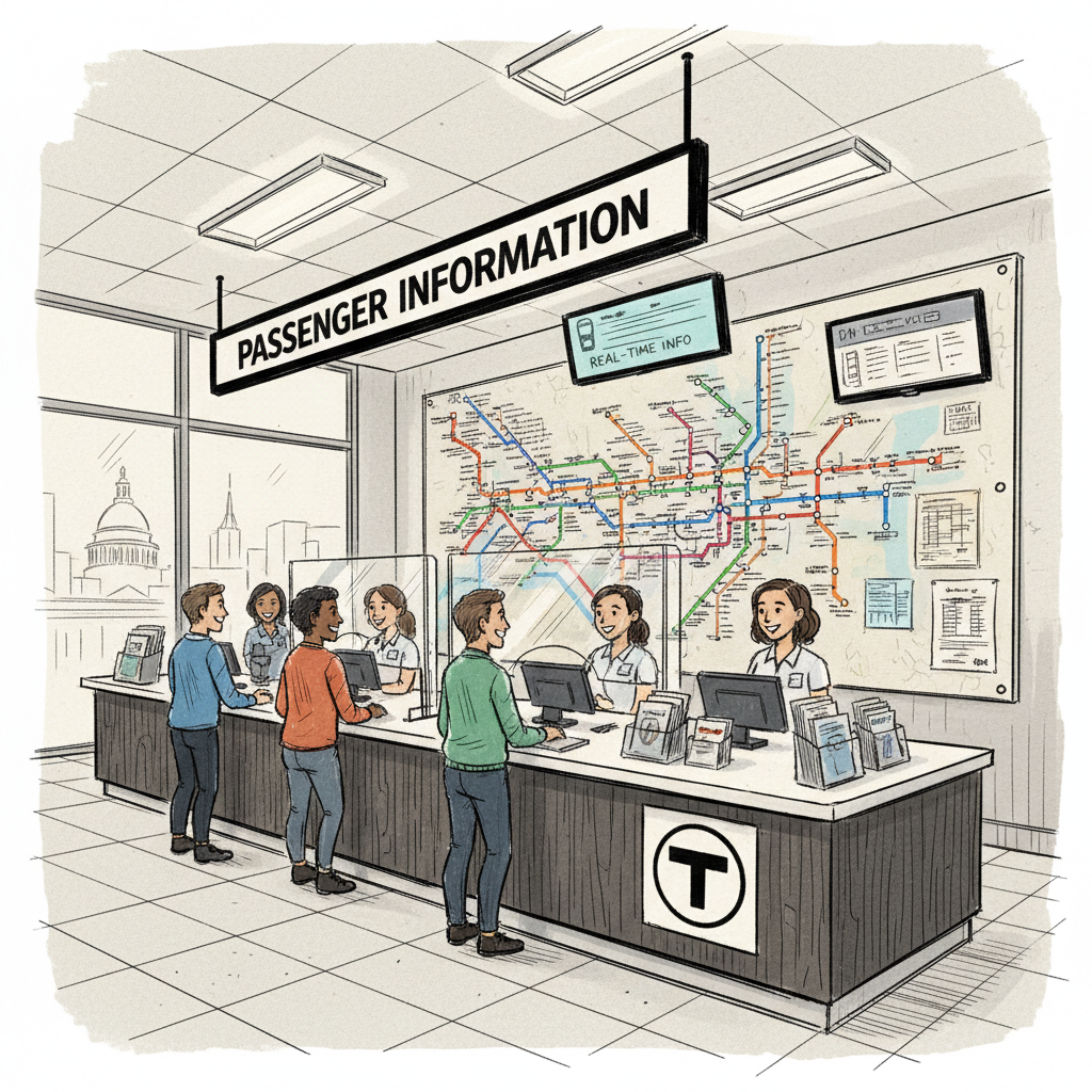 Boston MBTA Info Center Adjusts Hours for Commuters
