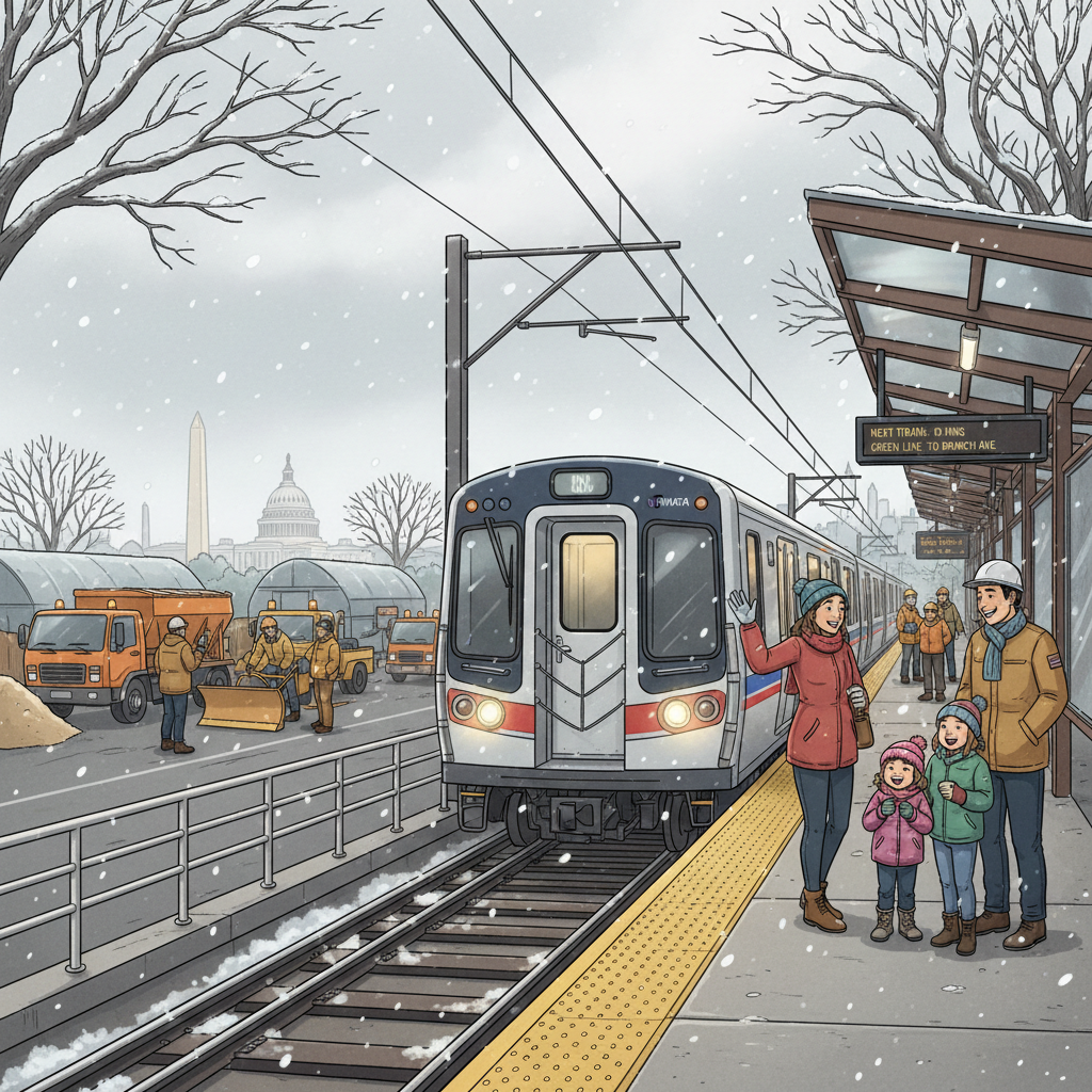 DC-Maryland-Virginia Metro Mobilizes for Winter Storm