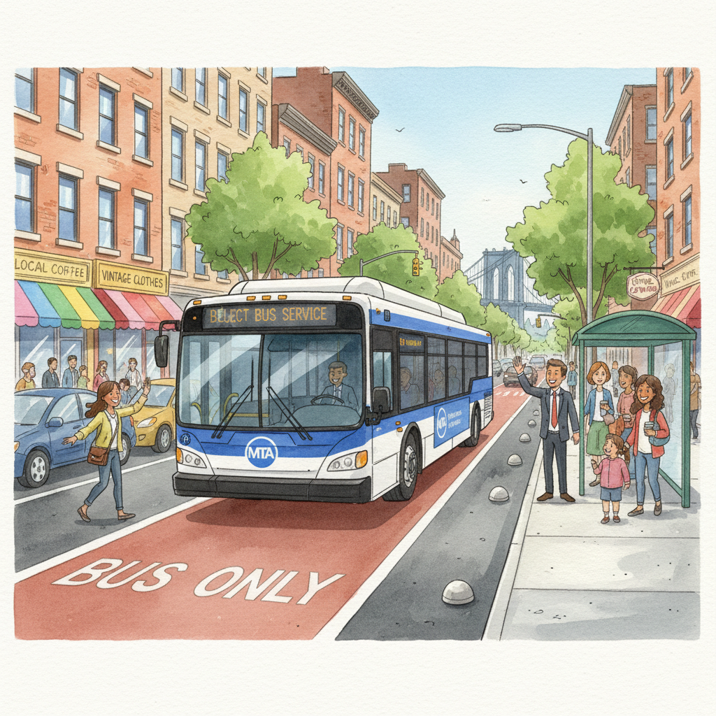 NYC Adds Bus Lane Cameras to Speed Up Transit