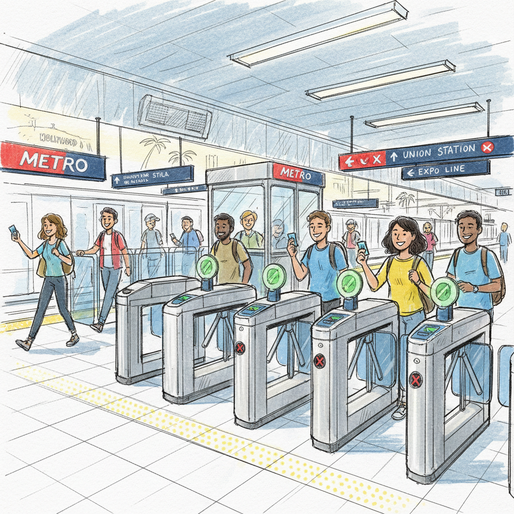 LA Metro Fare Gates Broken — But Solutions Are Coming