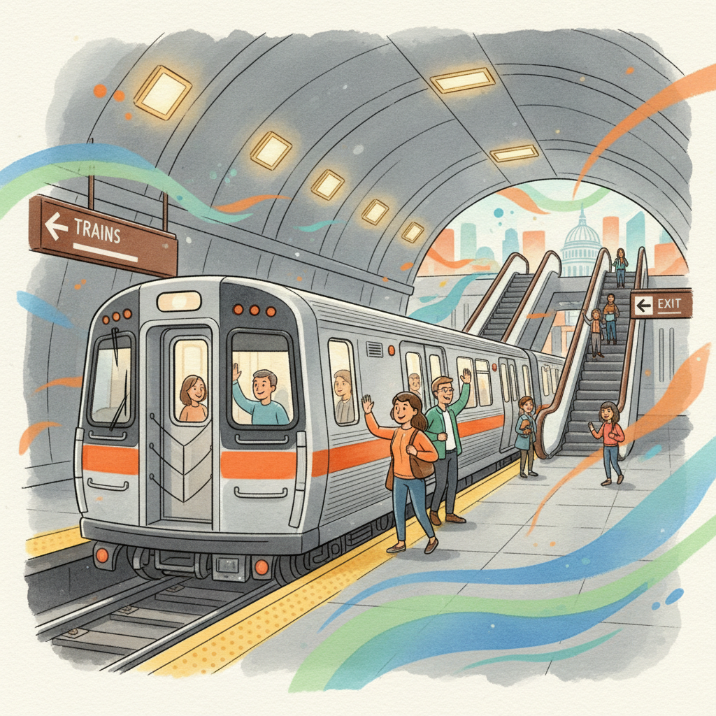 Clarendon Metro Escalator Back in Service Nov 24