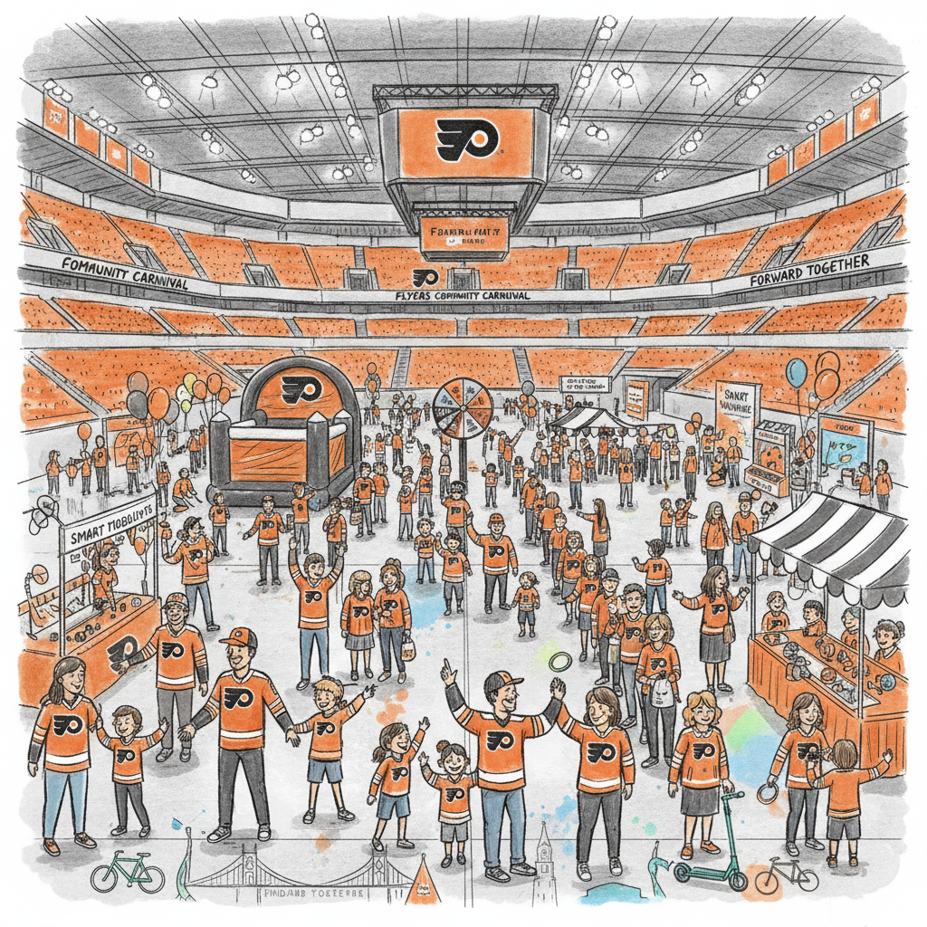 Flyers Carnival Brings Philadelphia Together for Good