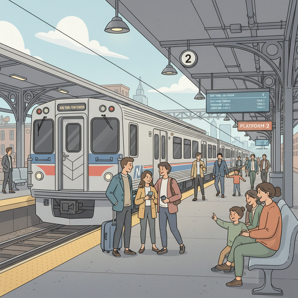 Newark, Harrison Stations Resume Normal Service