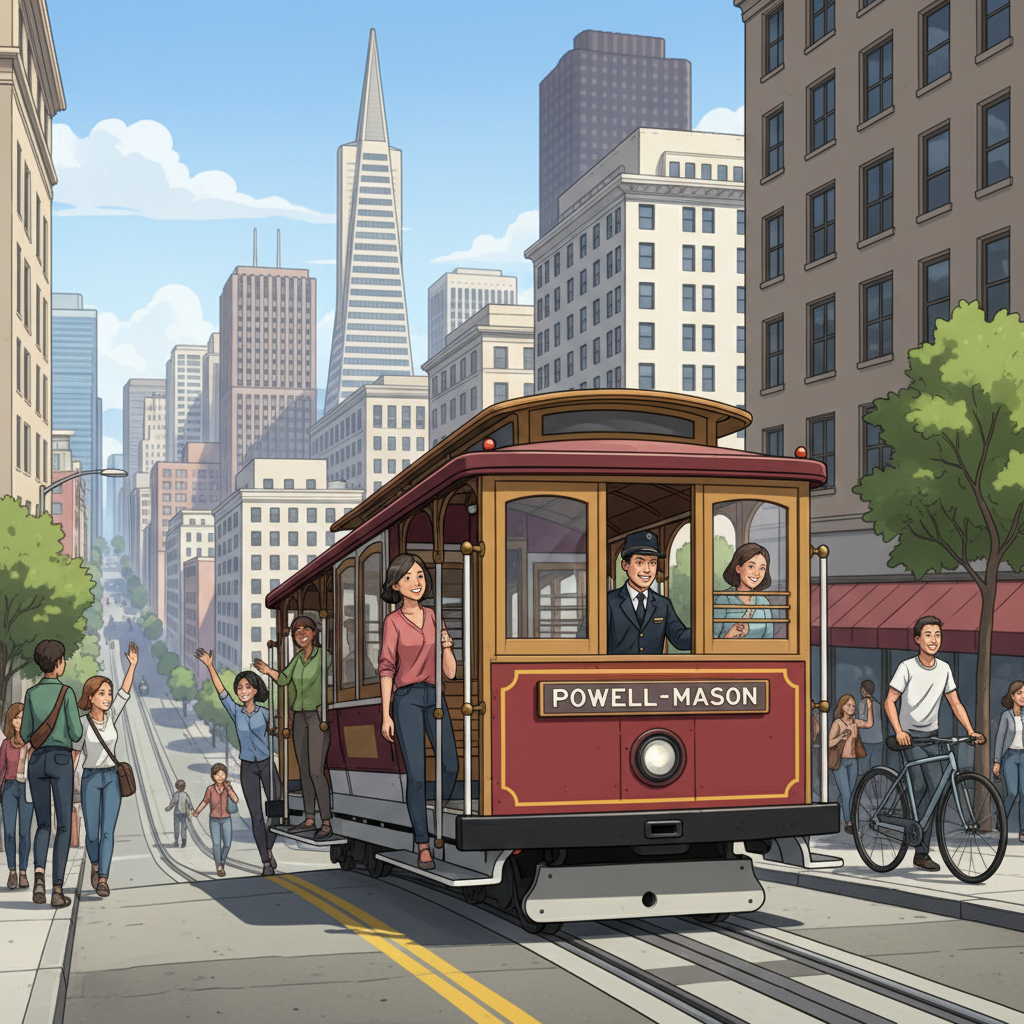 SF Powell Cable Car Resumes After Fire Response