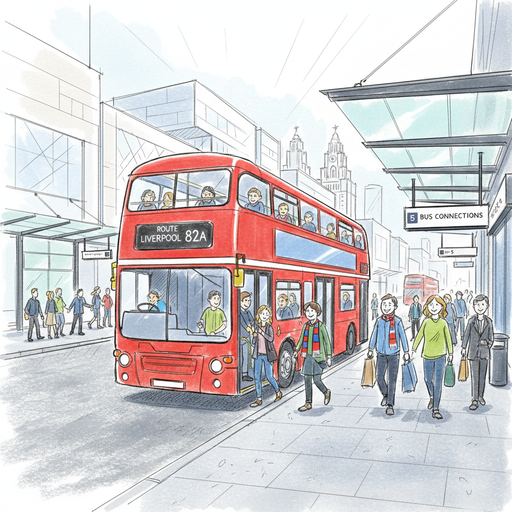 Liverpool 926 Bus Brings Fans Straight to Anfield