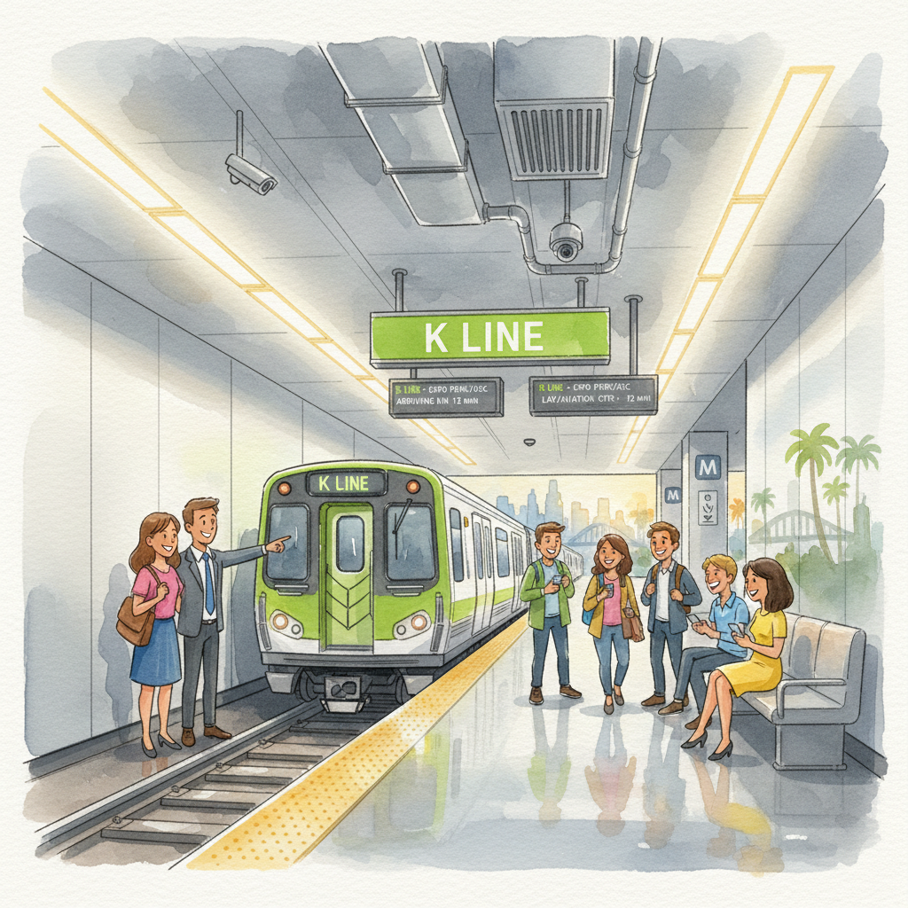 LA Metro Brings Cell Service to K Line Underground