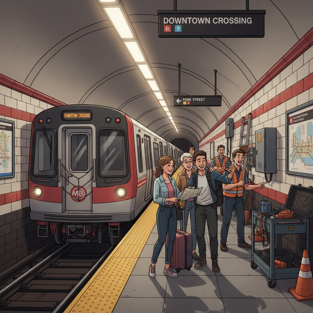 Boston MBTA Completes Year of Infrastructure Progress