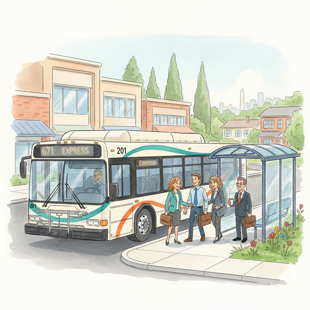 DC-Maryland-Virginia Express Routes Speed Up Commutes