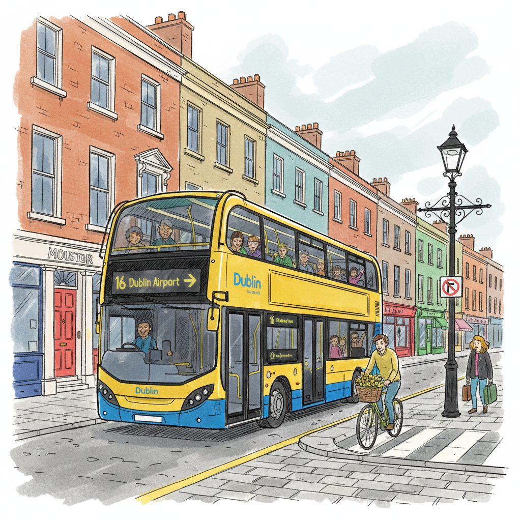 Dublin Bus Adapts 10 Routes Around Dame Street Closure