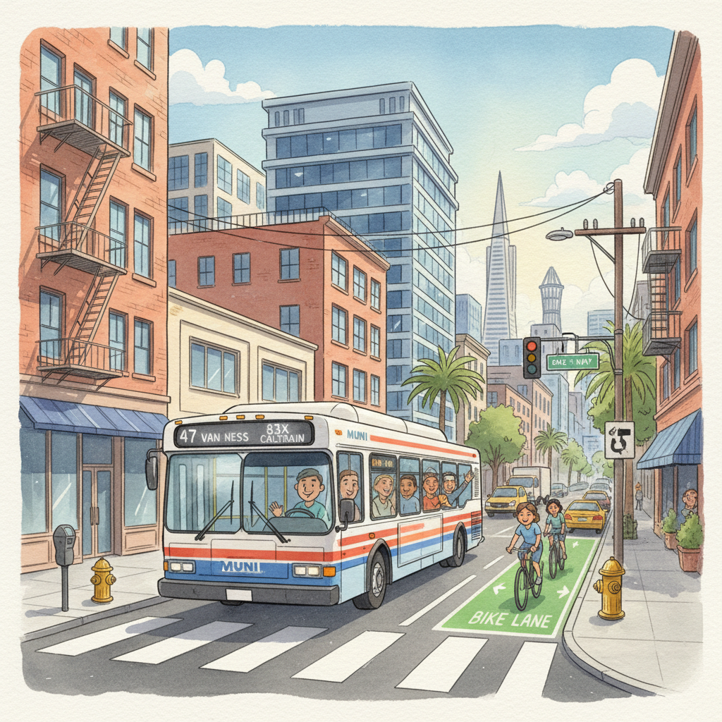 SF Route 12 Adapts to Emergency, Service Restored