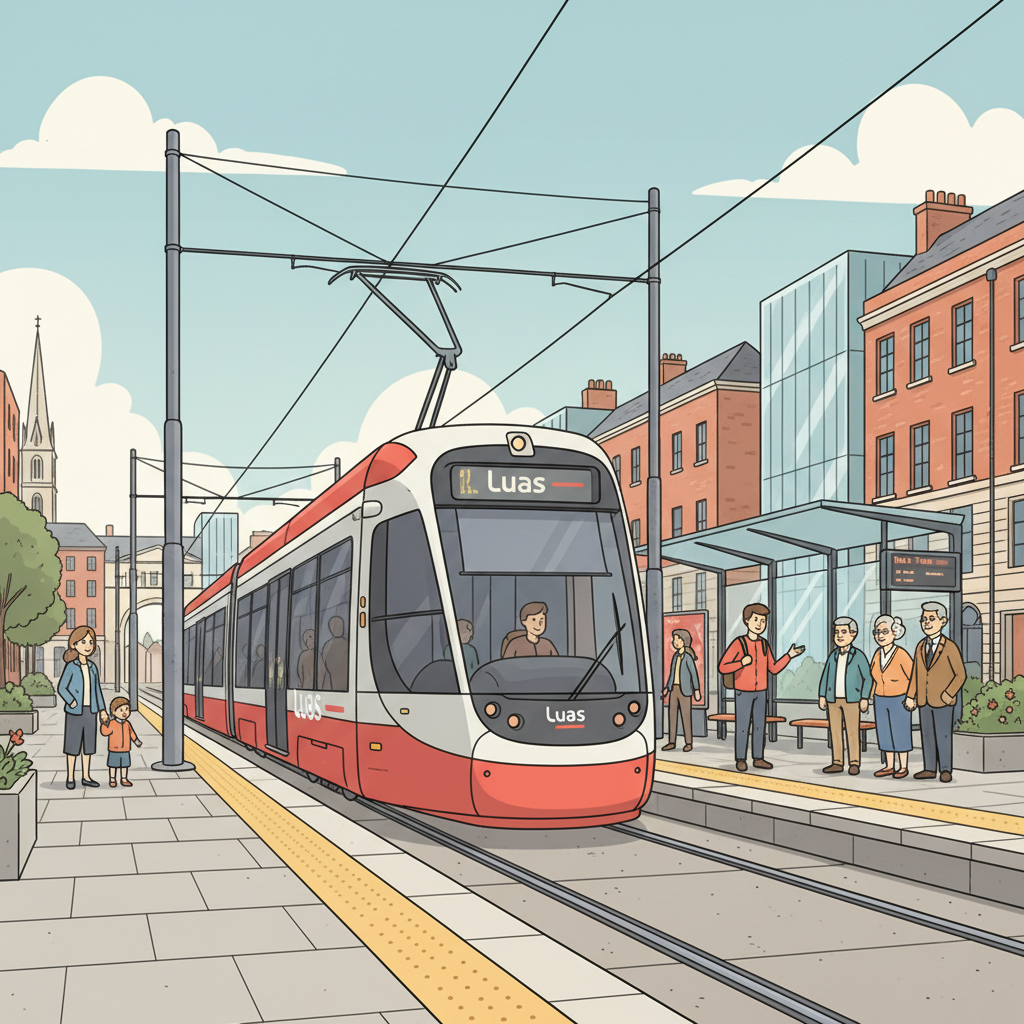 Ireland Luas Tackles Signal Issue — Repairs Underway