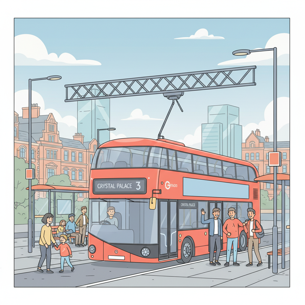 London Route 358 Adapts After Charging Fault