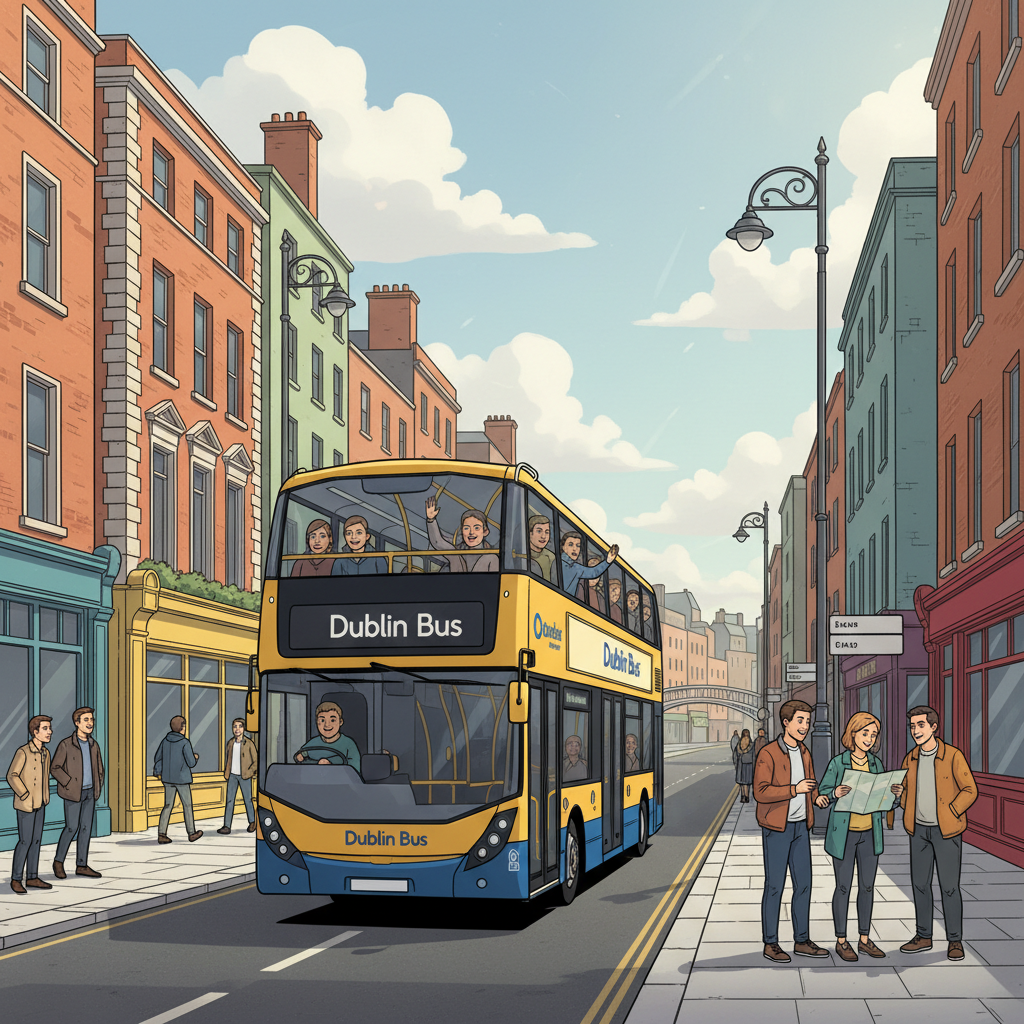 Dublin Bus Reroutes to Beat Congestion