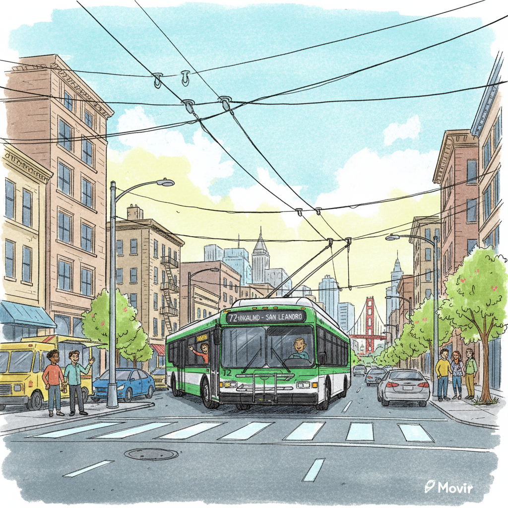 SF Route 44 Reroutes via Pioche, All Stops Served